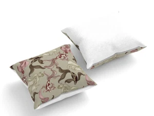 Kissen bedruckt - 40 x 40 cm - Design Fische - Dekokissen - Kuschelkissen - Bild 1 von 2