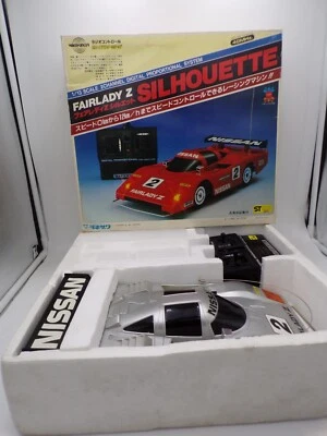 Vintage 80's Yonezawa RC Wave Hunter 1/13 Nissan Fairlady Silhouette MIB Nikko - Image 1 of 4