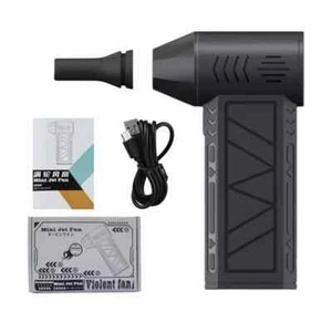 Mini Soffiatore d'Aria Elettrico Turbo Jet Fan 130000RPM Brushless Portatile - Foto 1 di 7