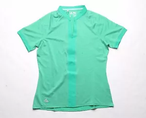 Adidas Women SS Polo (S) AF2799 Green - Picture 1 of 1