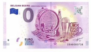 0-Euro-Scheine Belgian Beers zwischen 701 und 798 - Bild 1 von 2