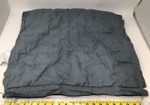 Quitte European Linen Dream Quilted Sham Set Dusty Blue King (1 Paar) - Bild 1 von 4