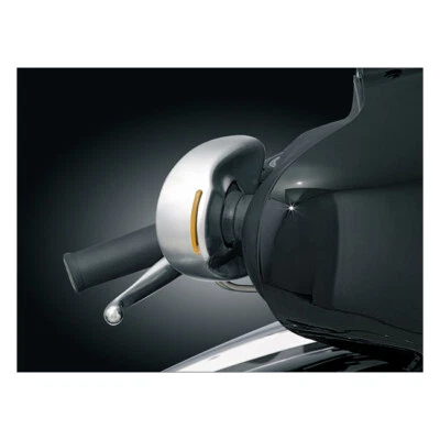 Harley Davidson FLHX Street Glide 06 Kuryakyn 1439 LED turnsignal MIRROR COVER   — 第 1/2 张图片