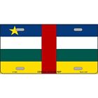 Central African Rep Flag License Plate Metal Sign Car Truck Wall Home Decor
