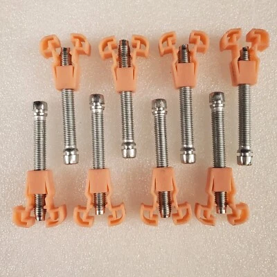 (8Pc) Headlight Adjust. Screw Assembly Nuts | GM & AMC / OEM - 1606642, 1618890 - Image 1 of 3