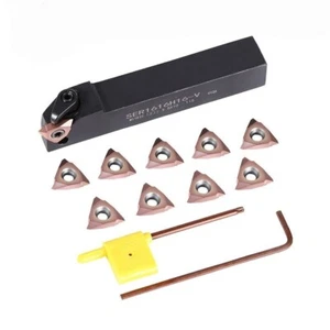 16mm Lathe Threading Tool Vertical Carbide Threading Inserts For External 60 Deg - Picture 1 of 8