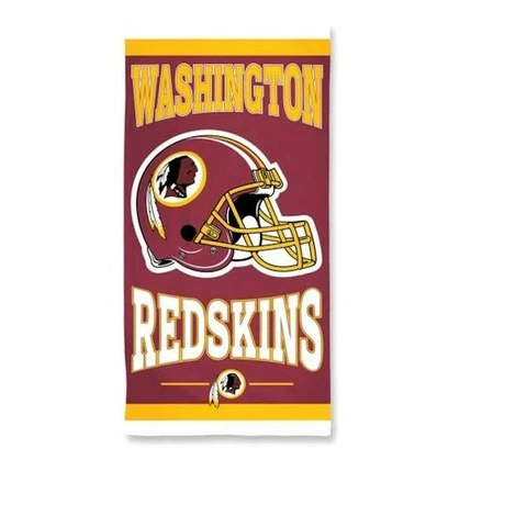 Officially Licensed NFL Washington Redskins Beach Towel, 30" x 60" Cover