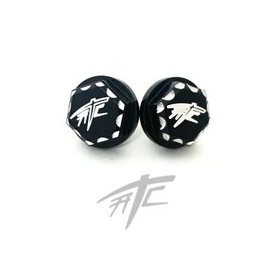 БОЛТЫ ВЕТРОВОГО СТЕКЛА HAYABUSA ЧЕРНЫЕ КОНТРАСТНЫЕ АЛМАЗНАЯ ОГРАНКА 2002 SUZUKI HAYABUSA - Изображение 1 из 3