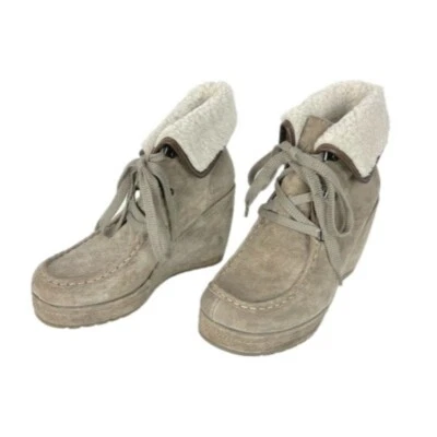 Rocket Dog beige wedge booties - Imagem 1 de 4