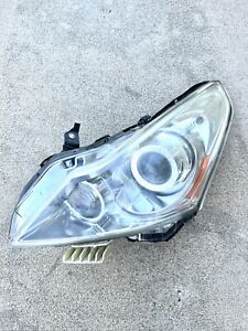 ⭐️ 2010 - 2015 Infiniti G37 G25 Q40 Driver LH Side Headlight Lamp Xenon HID OEM
