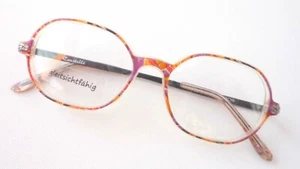 Brille Damen Brillenfassung eckig Kunststoff Damenbrille bunt leicht Grösse M - Picture 1 of 4