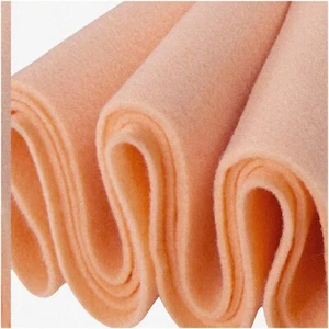 SoftTouch 36" X 36" Felt Fabric - 1.6mm Thick Lt Flesh - Cr - Picture 1 of 7