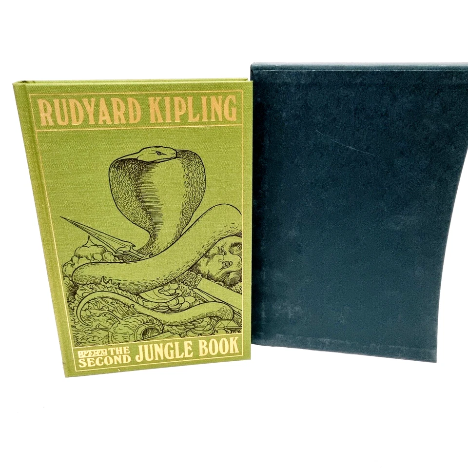 Folio Society The Jungle Book Second Rudyard Kipling 1994 London Illustrated - Image 1 of 4