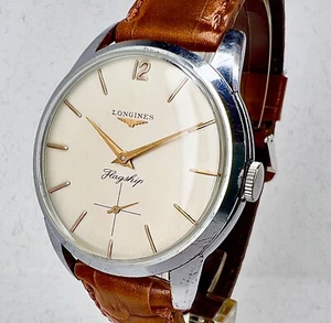 Vintage Longines Flagship Watch Cal. 30L From 1955s - Picture 1 of 12