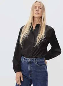 $85 EVERLANE The Organic Cotton Prep Shirt - Picture 1 of 4