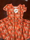 DOT DOT SMILE BABY GIRL 12/24 MONTH CAP CHRISTMAS DRESS NWT FAST FREE SHIPPING