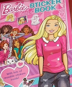 Sale New Barbie A4 x 3 Colouring Or 1 x Sticker Book Childrens Barbie Age 3+ - Picture 1 of 4