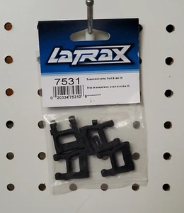 Traxxas LaTrax 7531 Front & Rear Suspension Arm Set (4) ~ LaTrax 1/18 Rally - Picture 1 of 2