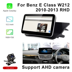 12.3" Android Car GPS Video Player For Mercedes Benz E Class W212 2010-2013 RHD - Picture 1 of 12