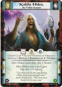 L5R: *KAKITA HIDEO (EXP 2)* - Coils of Madness - Legend of the Five Rings CCG - Picture 1 of 1