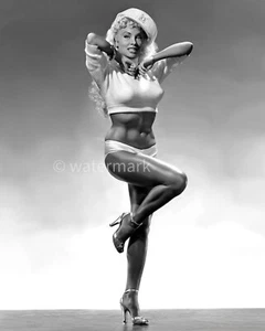Vintage -  LILLY CHRISTINE - BURLESQUE DANCER - 8X10 PUBLICITY PHOTO - Picture 1 of 1