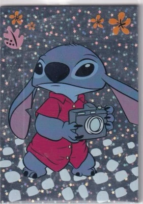 Panini 2025 Stitch Sparkling Fun Trading Card Card n.6 stelle - Star Holo