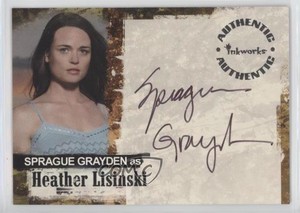 2007 Inkworks Jericho Season 1 Sprague Grayden Heather Lisinski as #A3 Auto 4v7
