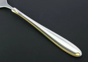 Mikasa Alessandro Japan 18/8 Stainless - Estasi Glossy Gold Accent - You Choose - Picture 1 of 12