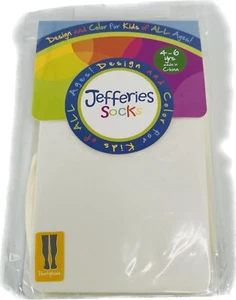 Jefferies Socks Little Girls Jr Miss Ivory Pantyhose/Tights Size 4-6 yr Pageant - Picture 1 of 4