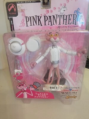 White Tuxedo Pink Panther 40th Action Figure Suncoast Palisades Toys 2004 - Image 1 of 3