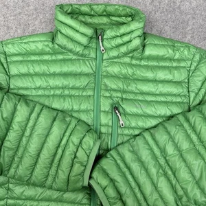 Patagonia Ultralight Down Jacket Women's M Green Lightweight Puffer Outerwear - Picture 1 of 12