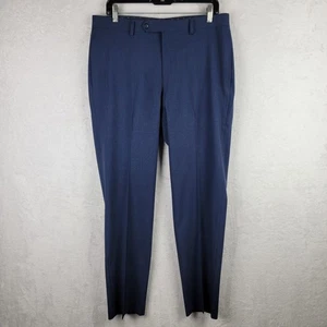 Izod Herren Hose 32 x 30 dunkelblau Anzughose Hose Business Freizeit Büro - Bild 1 von 11