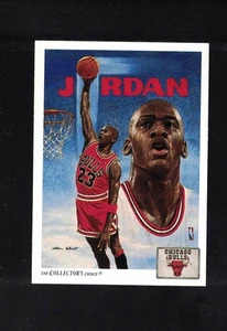 1991/92 Upper Deck Basketball Team Checklist Michael Jordan #75 *BULLS* HOF - Picture 1 of 2