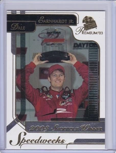Dale Earnhardt Jr. 2003 Shootout Winner 2003 Press Pass Premium card 48 - Picture 1 of 2