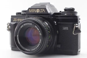 [ Fast neuwertig] Minolta neue analoge X-700 Kamera schwarz MD 50 mm f/1,7 Objektiv aus Japan - Bild 1 von 14