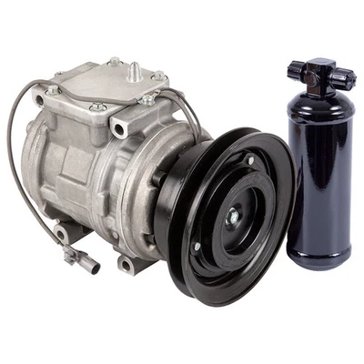 Compresor de aire acondicionado con secador de aire acondicionado CSW para Toyota Land Cruiser 1988-1991 OEM Foto 1 de 3