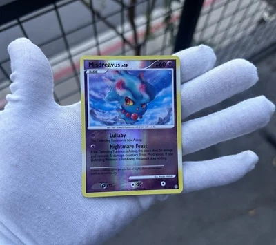 Misdreavus 68/100 Common - Pokemon Stormfront - Reverse Holo PACK FRESH - Image 1 of 2