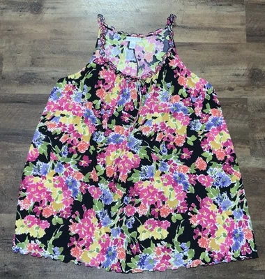 Vestido de noche para mujer Morgan Taylor 3X poliéster correa de espagueti óptica mariposa Foto 1 de 4