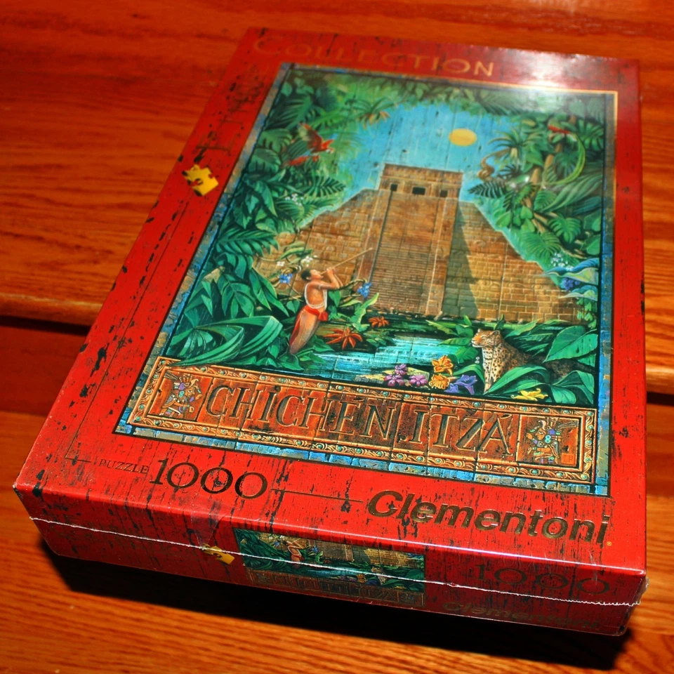 sealed Clementoni Ethnic Collection Chichén Itzá puzzle Chichen Itza Maya México - Image 1 of 4