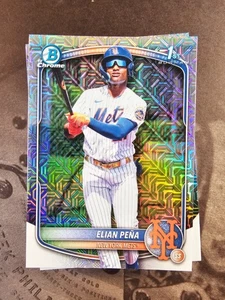 Elian Pena 1st Mojo Refractor 2025 Bowman Chrome Baseball Prospects - Bild 1 von 1