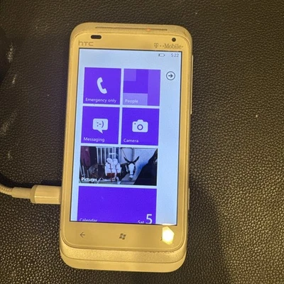 HTC Radar 4G - 8GB - Silver (T-Mobile) Windows Smartphone - Image 1 of 2