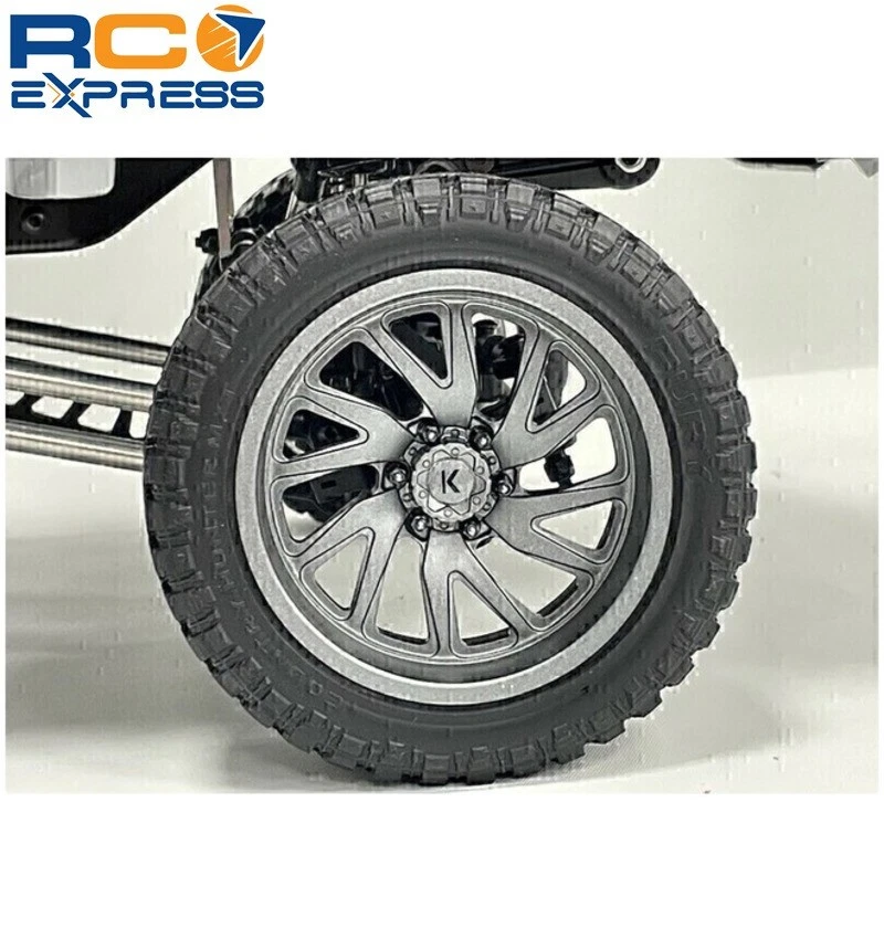 CEN Racing Bullet Wheel Lug Black Chrome M2.5 Studs W/Tool 40 pieces CEGCKD0614 - Image 1 of 1