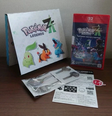 Pokemon Legends Z-A Nintendo Switch Japan Game + Case and card FREE SHIP - Image 1 of 4