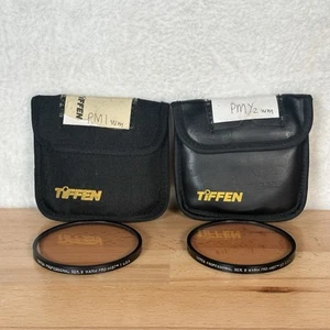 TIFFEN FILTER SERIES 9 WARM PRO-MIST 1/2 And 1 GREAT CONDITION - Picture 1 of 5