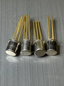 QTY 4 - 2N4416A Gold Leads NOS Siliconix - Picture 1 of 1