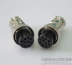 2 pz Connettore Spina 10 Pin GX16-10P della Saldatrice Linea Controllo Giunto Rapido - Foto 1 di 3