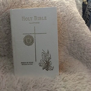 Vtg Holy Bible Illustrated Prince of Peace Catholic Edition 1976 New American - Picture 1 of 9