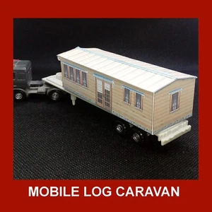 Caravan Static Home Containers x 3 OO Gauge 1:76 - Picture 1 of 9