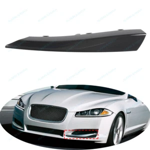 Front Bumper Side Grille Cover Trim l Fit For Jaguar XF 2012-2015,Black,Left - Picture 1 of 6