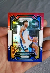 2023-24 Panini Prizm Trayce Jackson-Davis Red/White/Blue Prizm Rookie #148, RC - Picture 1 of 3